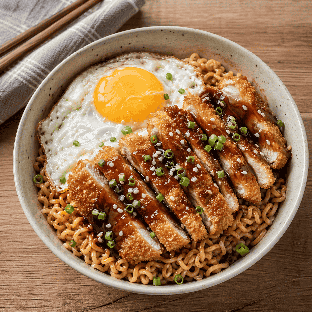 Katsu Indomie Bowl Teriyaki Rice Bowl Boss
